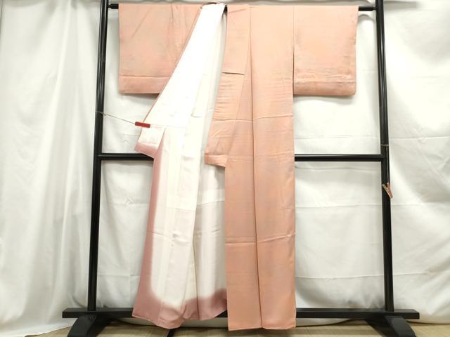 平和屋着物■上質な小紋 霞文 暈し染め 正絹 逸品 DABC0623qa