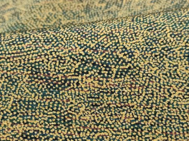 平和屋着物■上質な小紋 草花文 正絹 逸品 DABC0630cd