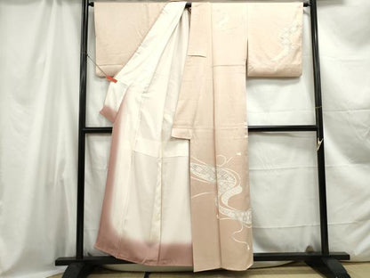 平和屋着物■訪問着 亀甲花文 金彩 正絹 逸品 DABC0640qa