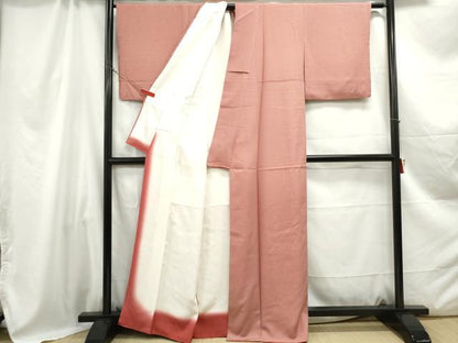 平和屋着物■江戸小紋 花尽くし 正絹 逸品 DABC0641qa