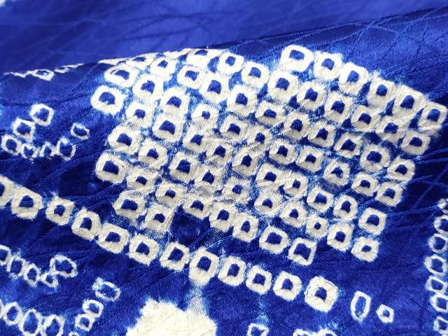 平和屋着物■訪問着 絞り 鬘帯 正絹 逸品 DABC0650qa