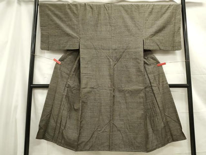 平和屋着物■男性 紬 100亀甲 総詰め 正絹 逸品 DABC0654qa