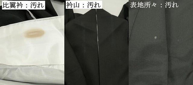 平和屋着物■豪華黒留袖 刺繍 絵巻花鳥文 金彩 正絹 逸品 DABC0692qa