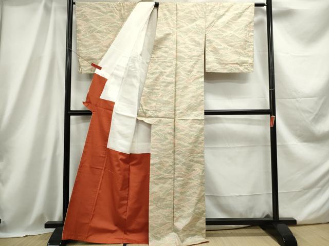 平和屋着物■上質な紬 冊子 正絹 逸品 DABC0712qa