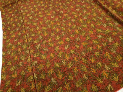 平和屋着物■上質な小紋 花束 鬼しぼ縮緬 正絹 逸品 DABC0720qa