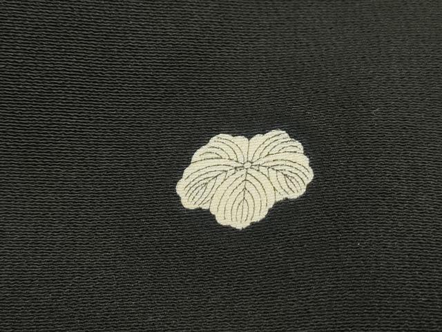 平和屋着物■豪華黒留袖　駒刺繍　屏風花文　金彩　正絹　逸品　DABC0843qa