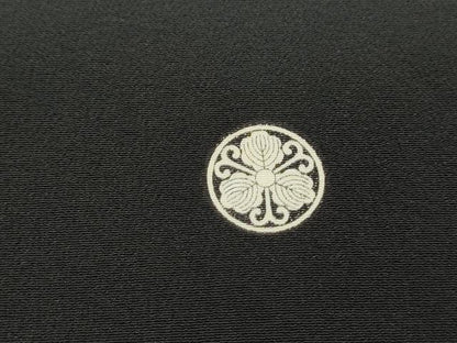 平和屋着物■豪華黒留袖　乱菊　笠松　金彩　正絹　逸品　DABC0844qa