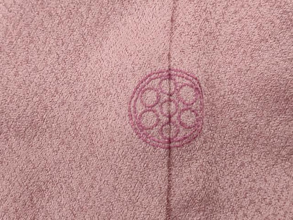 平和屋着物■中国三大刺繍　相良刺繍　色留袖　絞り　流水青海波文　正絹　逸品　DABC0879qa