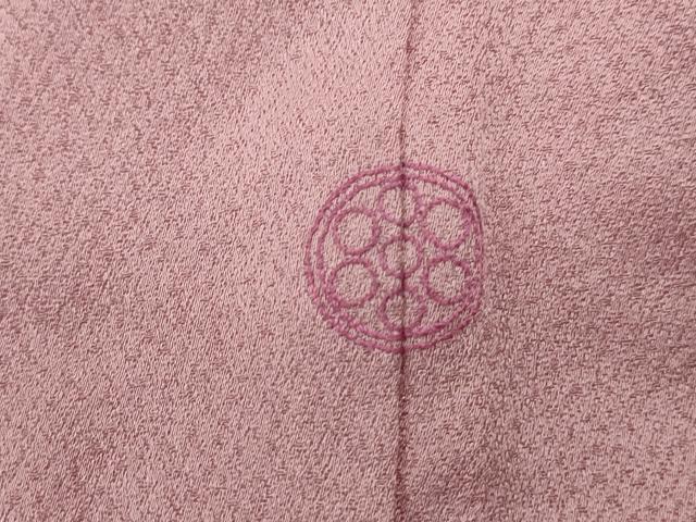 平和屋着物■中国三大刺繍　相良刺繍　色留袖　絞り　流水青海波文　正絹　逸品　DABC0879qa