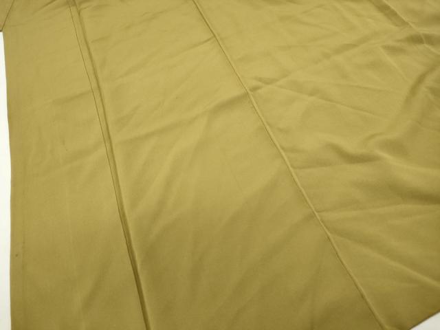 平和屋着物■上質な色無地 梅幸茶色 正絹 逸品 DABC0898qa