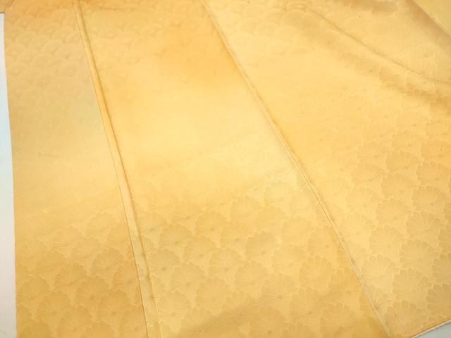 平和屋着物■上質な小紋 菊青海波地紋 暈し染め 正絹 逸品 DABC0904qa