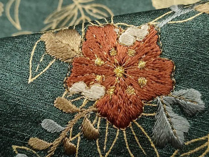 平和屋着物■訪問着 刺繍 舞花間道 暈し染め 金彩 正絹 逸品 DABC0925qa