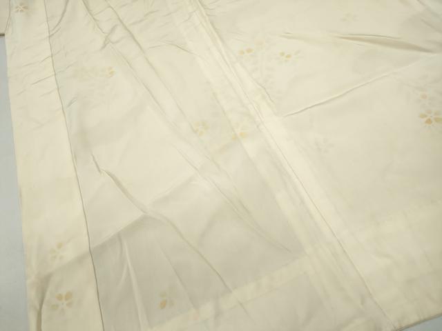 平和屋着物■長襦袢　無双仕立て　舞桜文　正絹　逸品　DABC0932qa