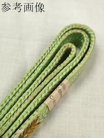 平和屋着物●和装小物　帯締め10本セット　伊賀の組紐　手組　堅牢染　雅流　レザー　金糸　京王百貨店扱い　逸品　未使用　DABC1027zzz