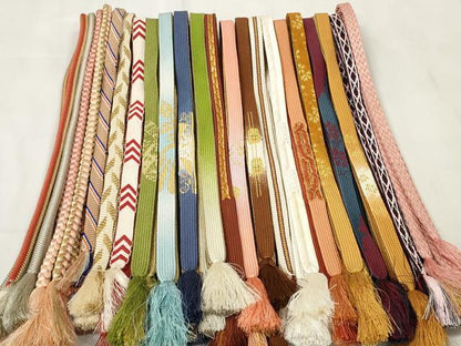 平和屋着物●和装小物 帯締め20本セット 高麗組 奈良組 鎌倉組 金糸 逸品 DABC1056zzz