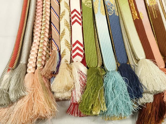 平和屋着物●和装小物 帯締め20本セット 高麗組 奈良組 鎌倉組 金糸 逸品 DABC1056zzz