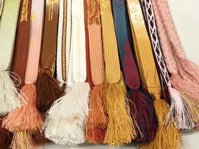 平和屋着物●和装小物 帯締め20本セット 高麗組 奈良組 鎌倉組 金糸 逸品 DABC1056zzz
