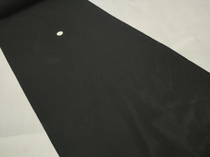 平和屋着物＊夏物 黒紋付 黒反物 着尺 絽 甲州泥染黒 逸品 未使用 DABC1069zzz