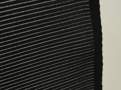 平和屋着物＊夏物 黒紋付 黒反物 着尺 駒絽 丸重染 逸品 未使用 DABC1070zzz