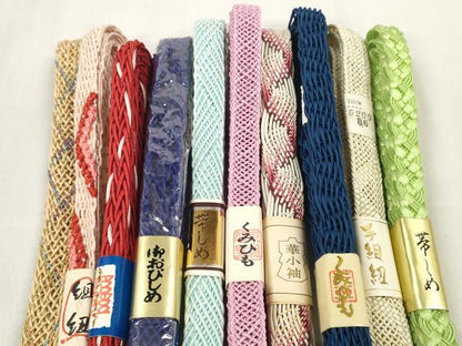 平和屋着物＊夏物　和装小物　帯締め10本セット　手組紐　組紐　逸品　未使用　DABC1072zzz