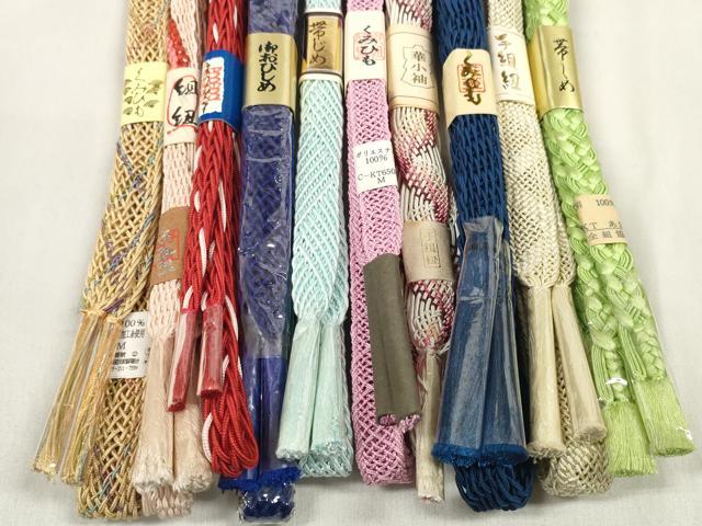 平和屋着物＊夏物　和装小物　帯締め10本セット　手組紐　組紐　逸品　未使用　DABC1072zzz