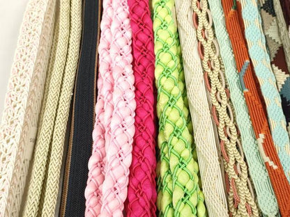 平和屋着物＊夏物 和装小物 帯締め20本セット レース織 銀糸 逸品 DABC1084zzz