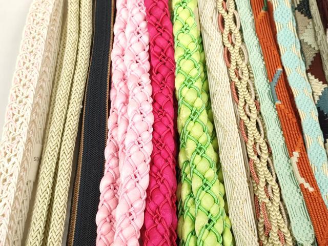 平和屋着物＊夏物 和装小物 帯締め20本セット レース織 銀糸 逸品 DABC1084zzz