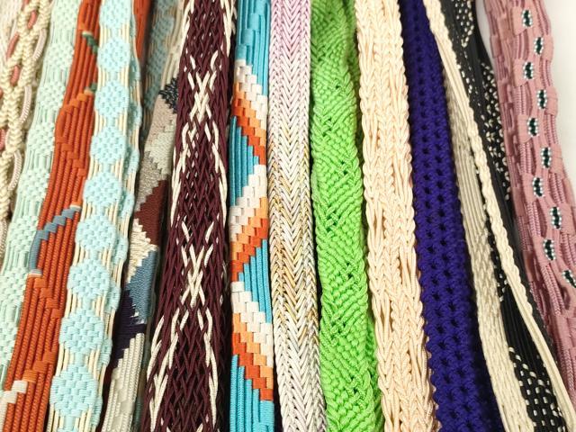 平和屋着物＊夏物 和装小物 帯締め20本セット レース織 銀糸 逸品 DABC1084zzz