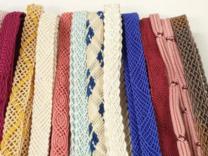 平和屋着物＊夏物 和装小物 帯締め20本セット レース織 金糸 逸品 DABC1086zzz