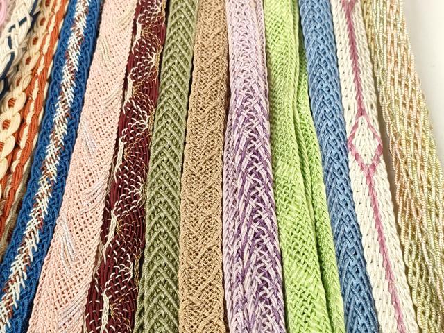 平和屋着物＊夏物 和装小物 帯締め20本セット レース織 金糸 逸品 DABC1089zzz