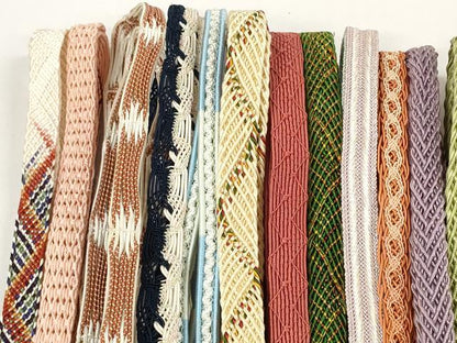 平和屋着物＊夏物　和装小物　帯締め20本セット　レース織　金銀糸　逸品　DABC1090zzz