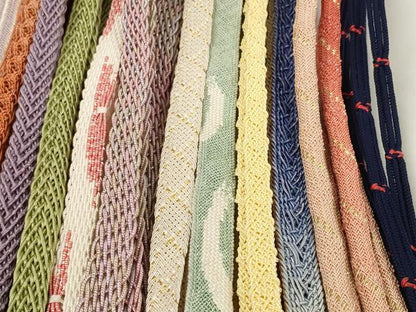平和屋着物＊夏物　和装小物　帯締め20本セット　レース織　金銀糸　逸品　DABC1090zzz