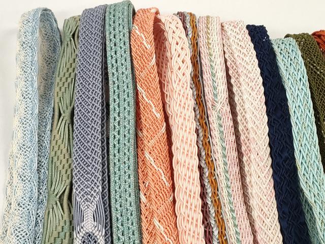 平和屋着物＊夏物　和装小物　帯締め20本セット　レース織　金銀糸　逸品　DABC1092zzz