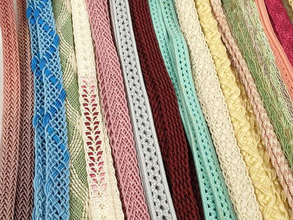 平和屋着物＊夏物 和装小物 帯締め20本セット レース織 金糸 逸品 DABC1094zzz