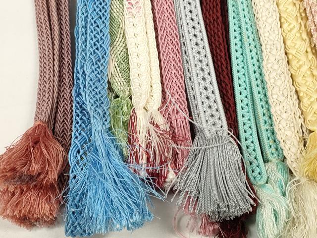 平和屋着物＊夏物 和装小物 帯締め20本セット レース織 金糸 逸品 DABC1094zzz