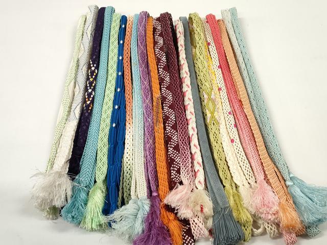 平和屋着物＊夏物　和装小物　帯締め20本セット　逸品　DABC1096zzz