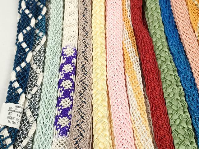 平和屋着物＊夏物 和装小物 帯締め20本セット レース織 金銀糸 逸品 DABC1098zzz