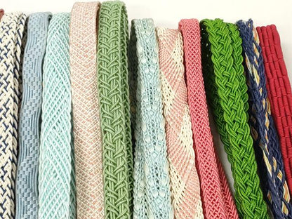 平和屋着物＊夏物 和装小物 帯締め20本セット レース織 銀糸 逸品 DABC1100zzz