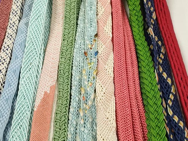 平和屋着物＊夏物 和装小物 帯締め20本セット レース織 銀糸 逸品 DABC1100zzz