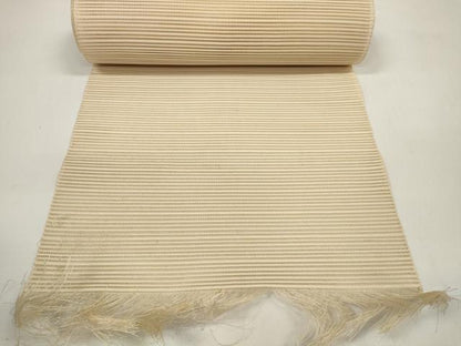 平和屋着物＊夏物 絽綴れ 名古屋帯 帯反物 横段文 金銀糸 逸品 未使用 DABC1146zzz