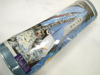 平和屋着物＊夏物 綿紅梅 浴衣 反物 着尺 色紙重ね 朝顔 アサガオ 綿 逸品 未使用 DABC1242zzz