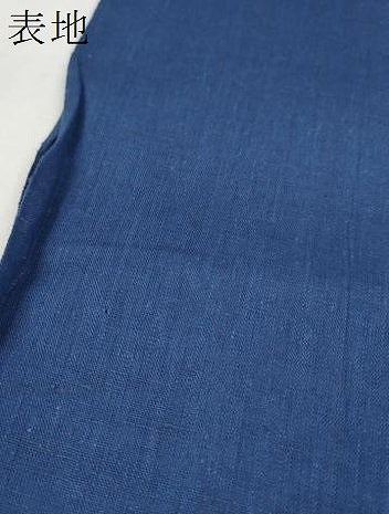 平和屋着物＊夏物　浴衣　反物　着尺　杜若　カキツバタ　コーマ糸使用　綿　未使用　DABC1246zzz