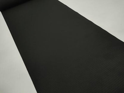 平和屋着物＊夏物 黒紋付 黒反物 着尺 絽 五泉 藍下染 逸品 未使用 DABC1264zzz