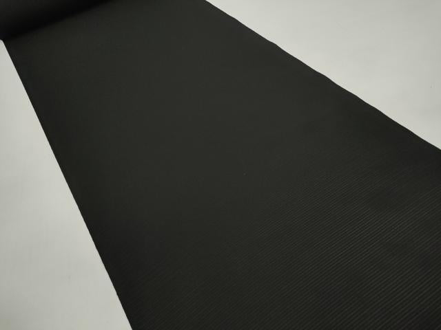 平和屋着物＊夏物 黒紋付 黒反物 着尺 絽 五泉 藍下染 逸品 未使用 DABC1264zzz