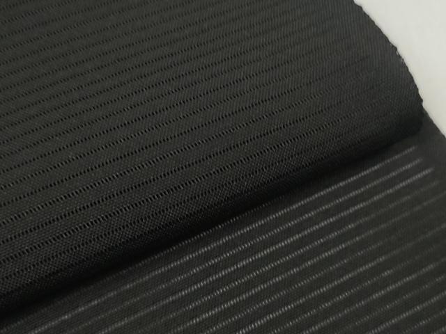 平和屋着物＊夏物 黒紋付 黒反物 着尺 絽 五泉 藍下染 逸品 未使用 DABC1264zzz
