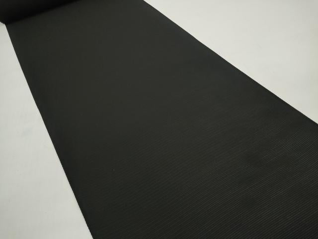 平和屋着物＊夏物 西陣 黒紋付 黒反物 着尺 絽 堅牢染 逸品 未使用 DABC1265zzz