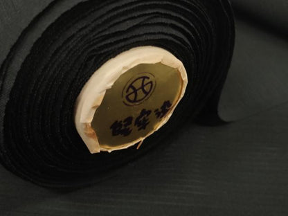 平和屋着物＊夏物 西陣 黒紋付 黒反物 着尺 絽 堅牢染 逸品 未使用 DABC1265zzz