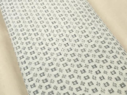 平和屋着物＊夏物 男性 志賀上布 反物 着尺 絣文様 キングサイズ 綿 逸品 未使用 DABC1368zzz