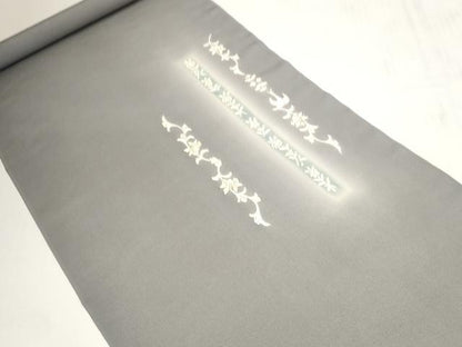 平和屋着物●付下げ　反物　着尺　花鳥文　暈し染め　金彩　丹後ちりめん　逸品　未使用　DABC1471zzz