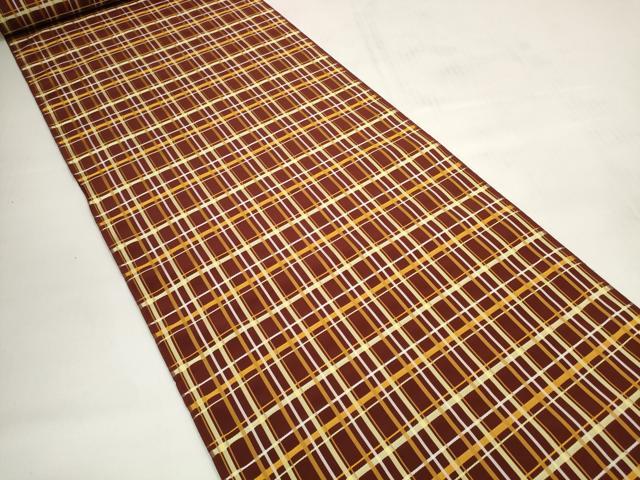平和屋着物●羽織・コート　反物　羽尺　吉野間道　逸品　未使用　DABC1474zzz